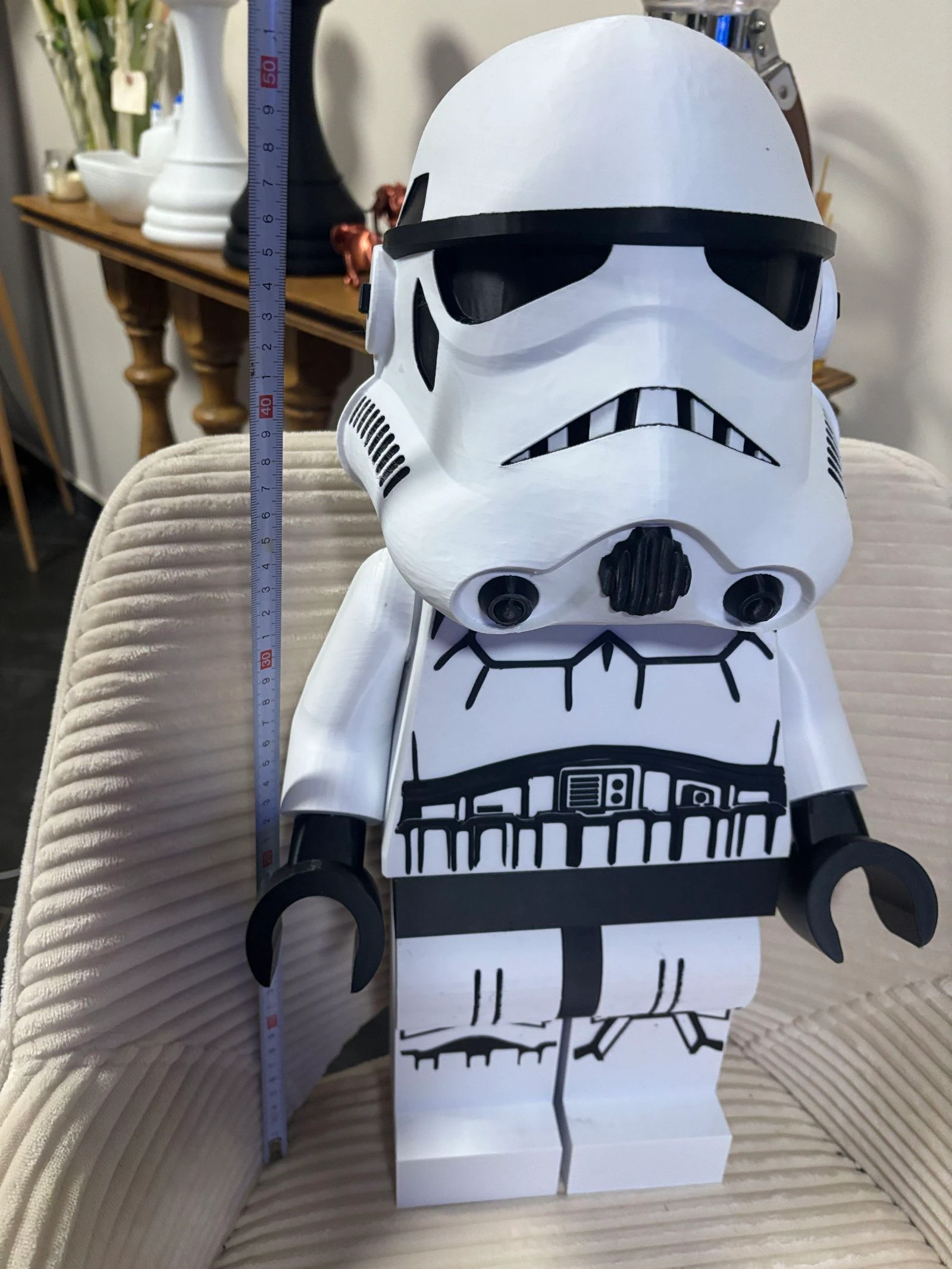 Réplica LEGO Star Wars 50 cm con su casco pieza única 🌟 – photo 8
